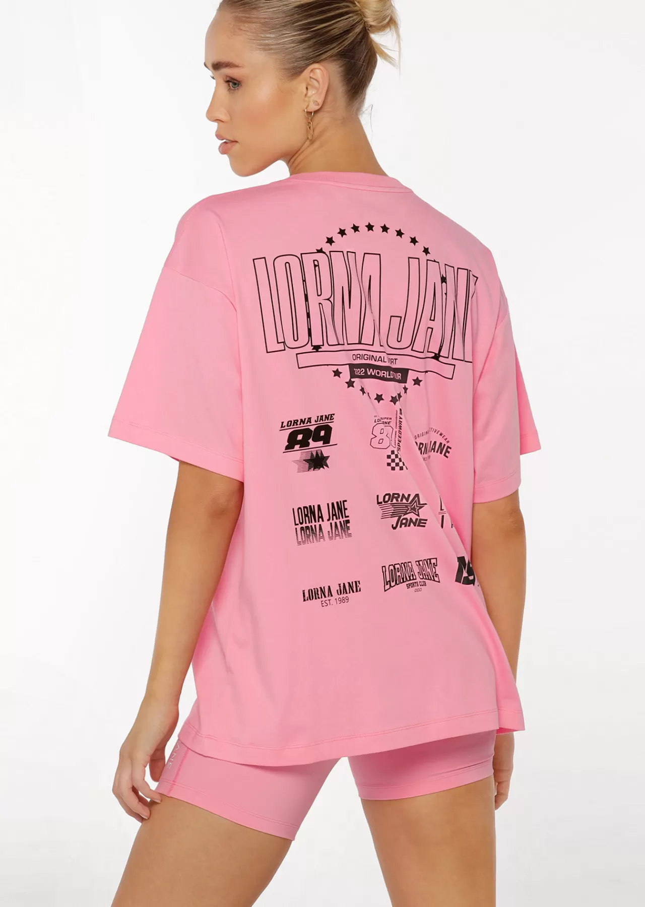 Women Lorna Jane Maternity>2022 World Tour Boyfriend Tee