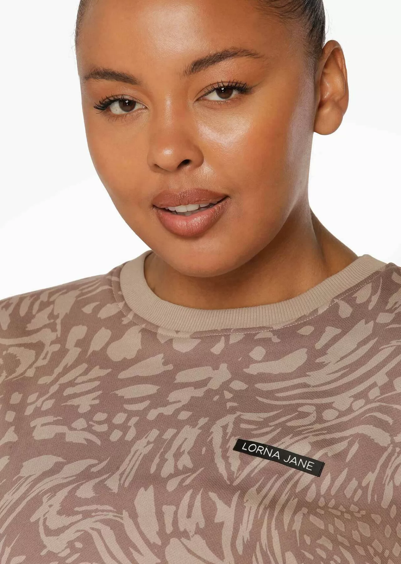 Women Lorna Jane Outerwear>Abstract Oversized Sweat