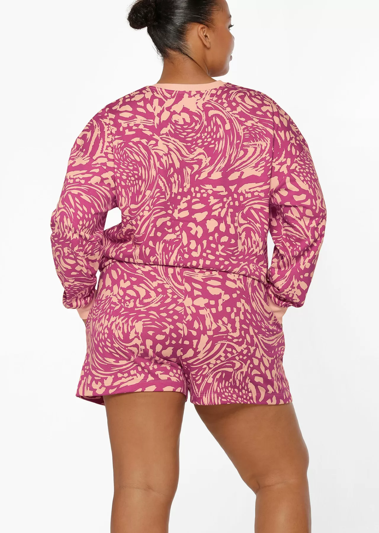 Women Lorna Jane Outerwear>Abstract Oversized Sweat