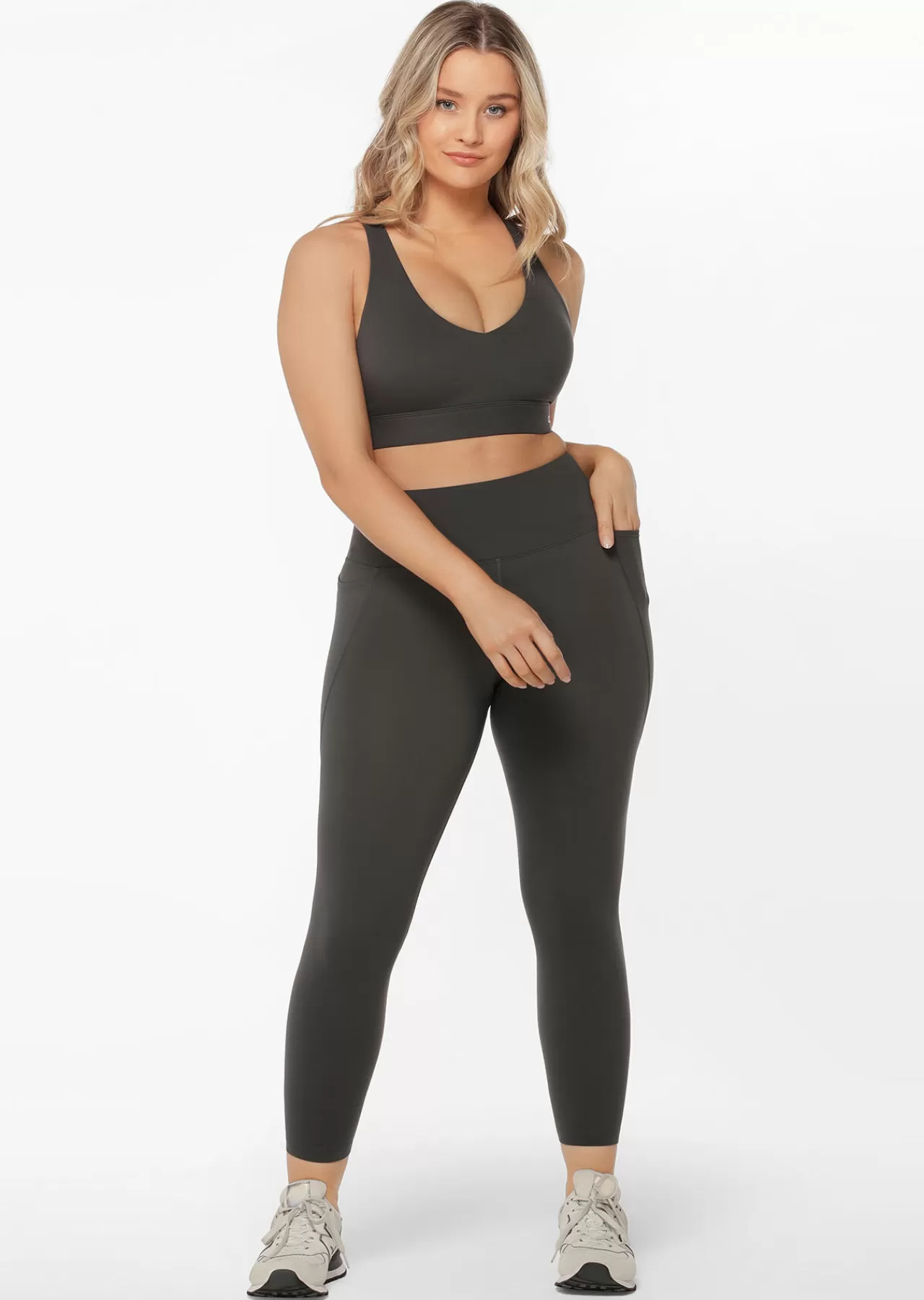 Women Lorna Jane Tights And Leggings>Amy Phone Pocket Ankle Biter Tech Leggings