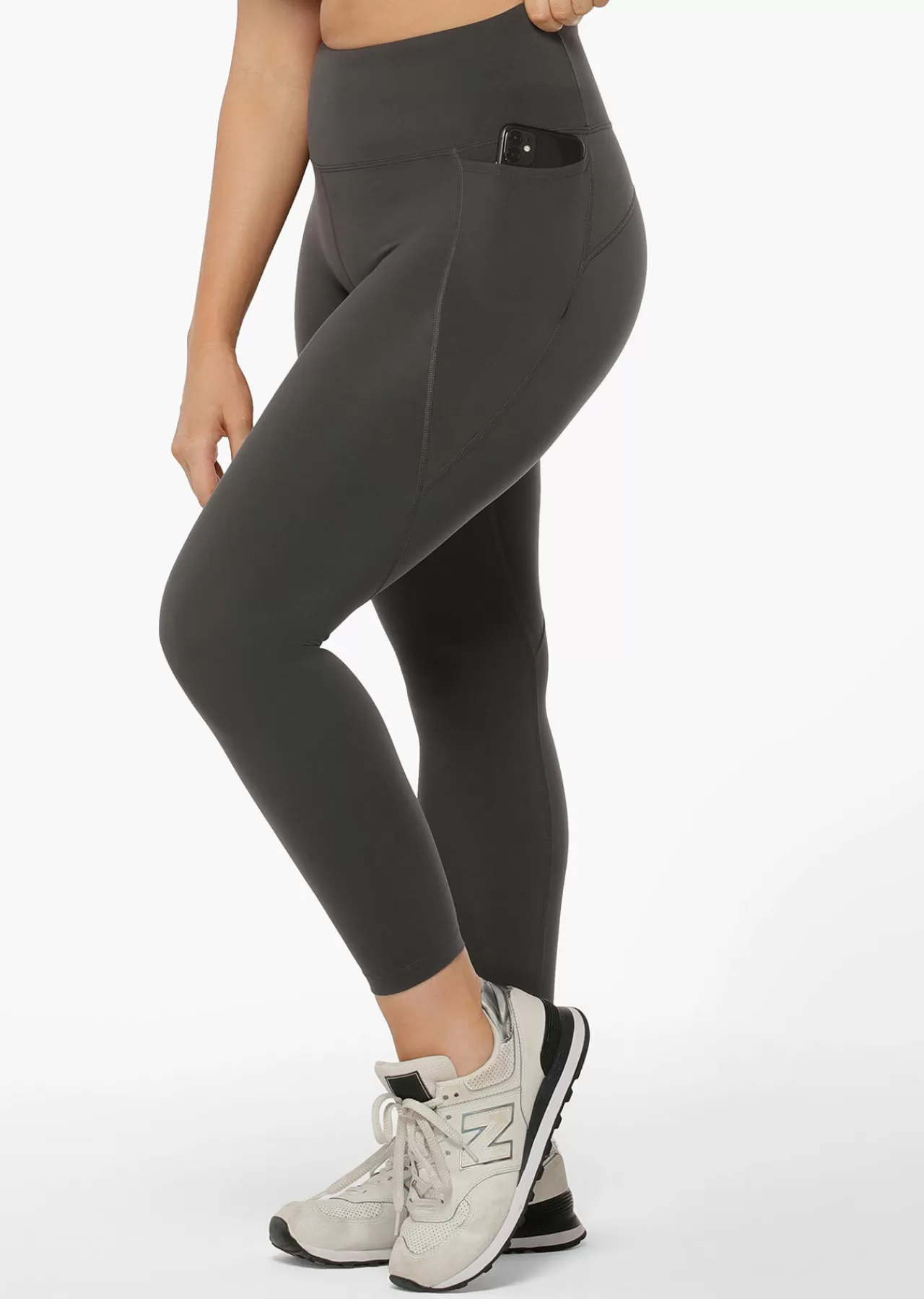 Women Lorna Jane Tights And Leggings>Amy Phone Pocket Ankle Biter Tech Leggings
