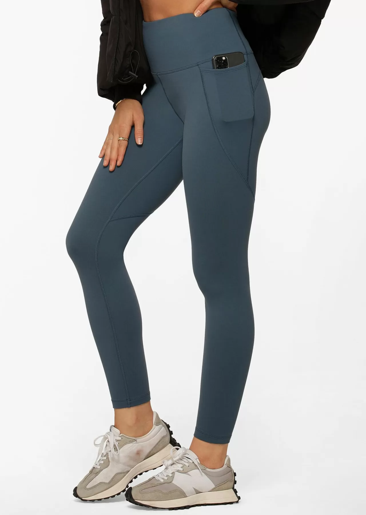 Women Lorna Jane Tights And Leggings>Amy Winter Thermal Phone Pocket Tech Leggings
