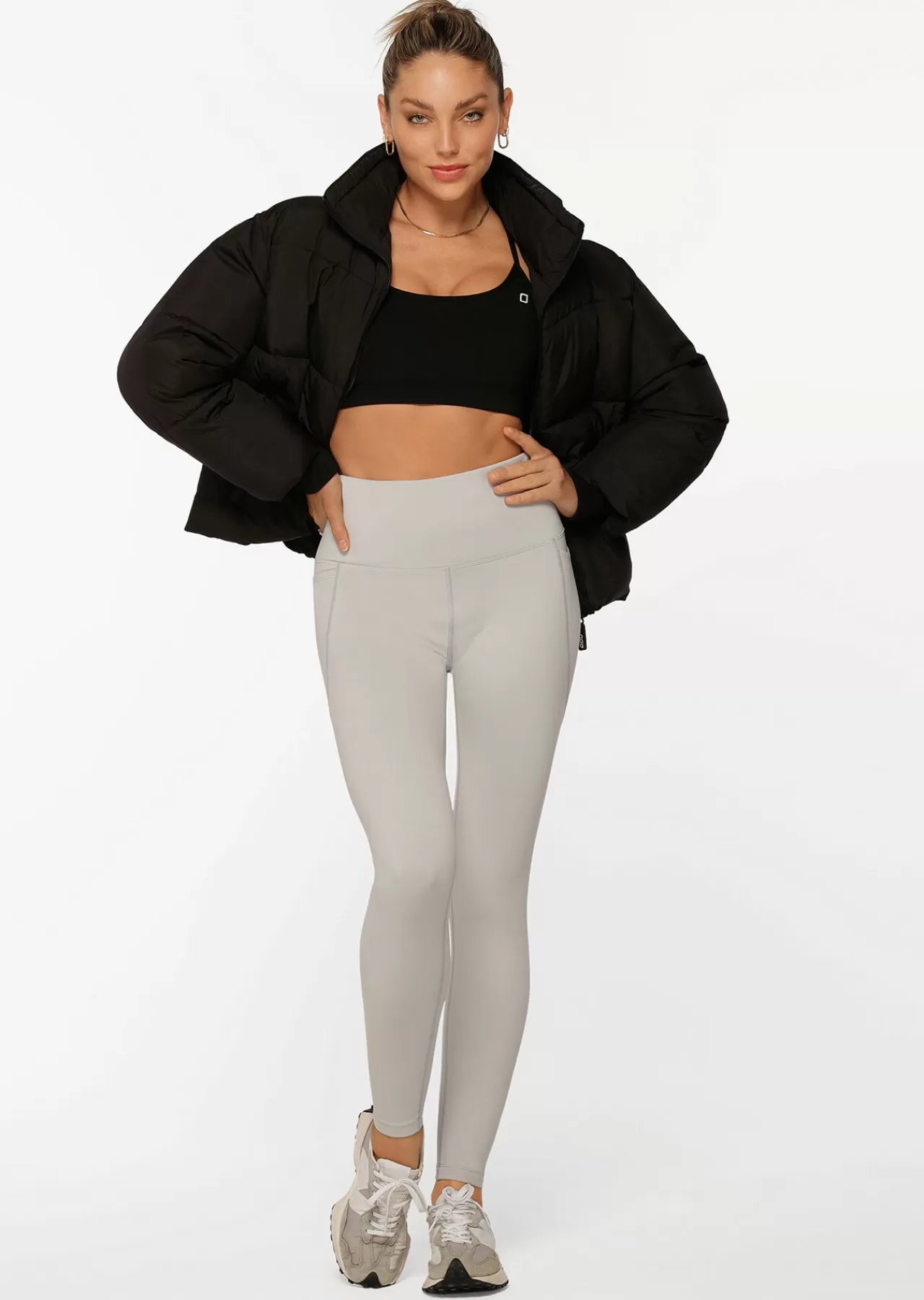 Women Lorna Jane Tights And Leggings>Amy Winter Thermal Phone Pocket Tech Leggings