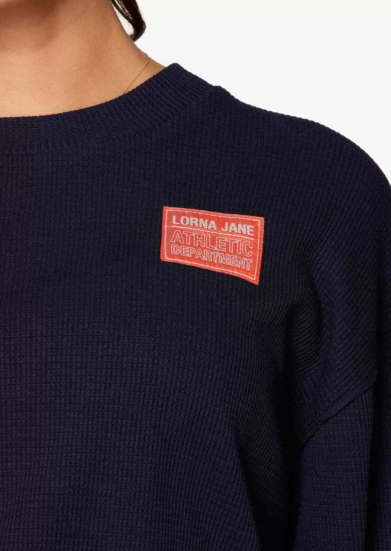 Women Lorna Jane Outerwear>Elevate Waffle Sweat