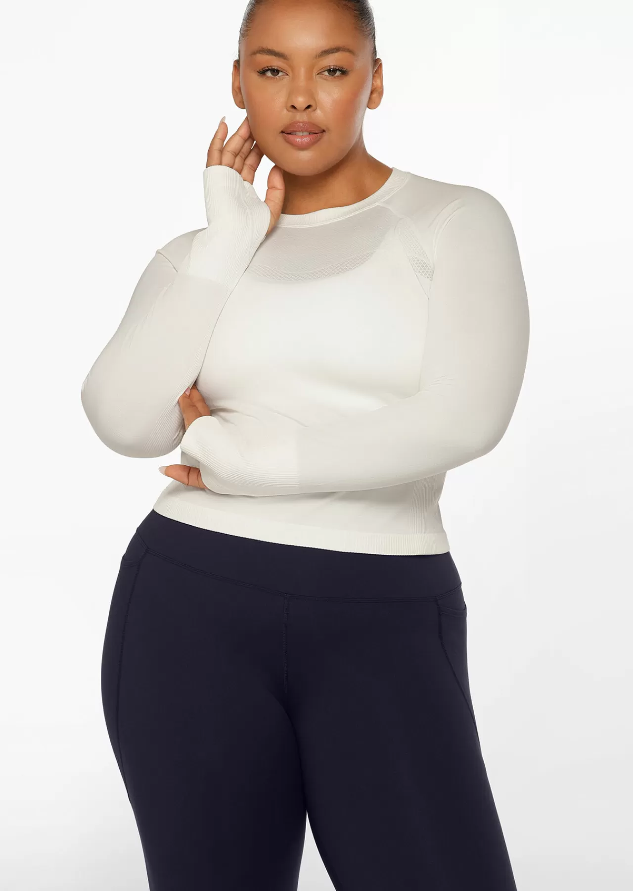 Women Lorna Jane Tops>Energised Seamless Long Sleeve Top