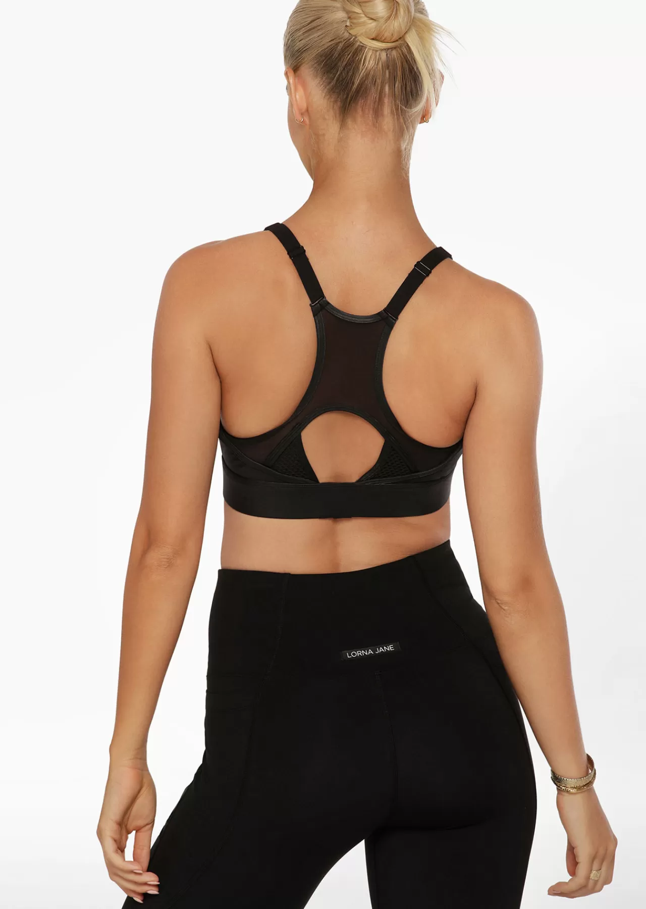 Women Lorna Jane Sports Bras>Full Force Wetlook Sports Bra