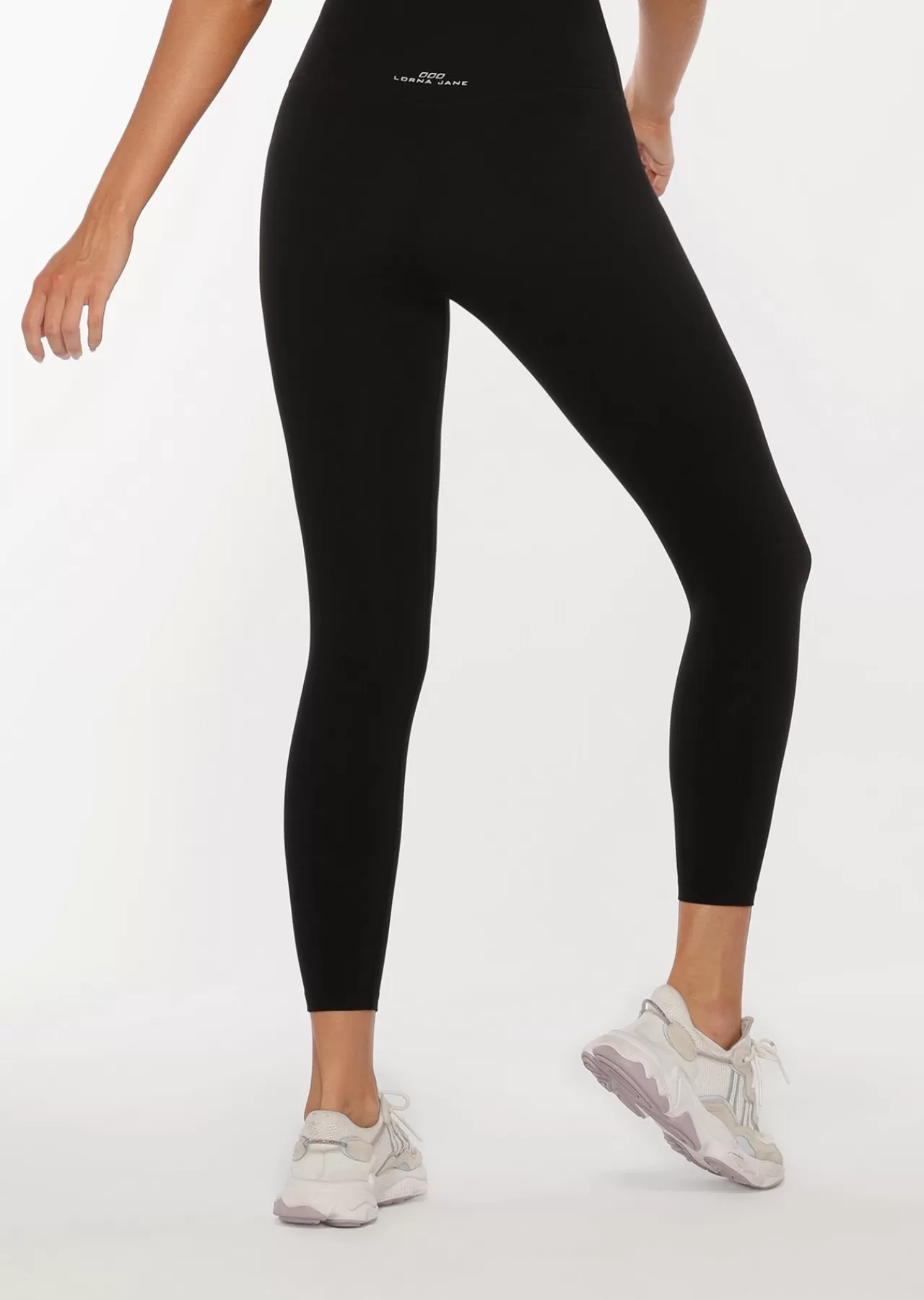 Women Lorna Jane Tights And Leggings>Hi-Fold Lotus Ankle Biter Leggings