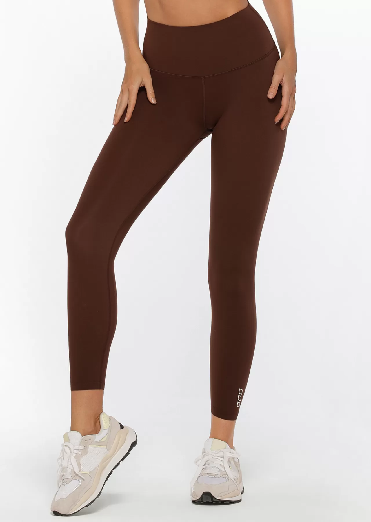 Women Lorna Jane Tights And Leggings>Hi-Fold Lotus Ankle Biter Leggings