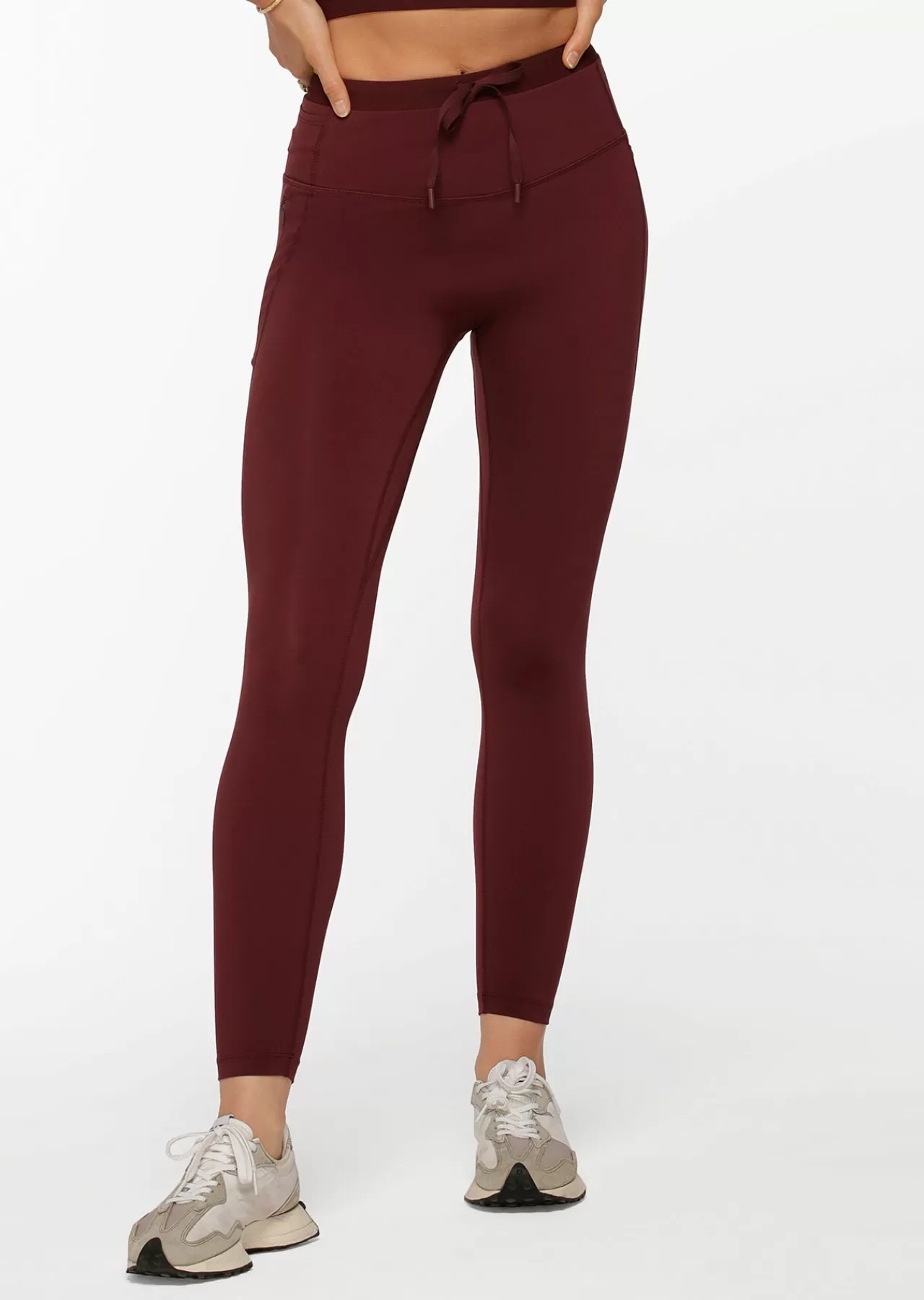 Women Lorna Jane Tights And Leggings>Keep Up Multi Pockets No Ride Ankle Biter Leggings