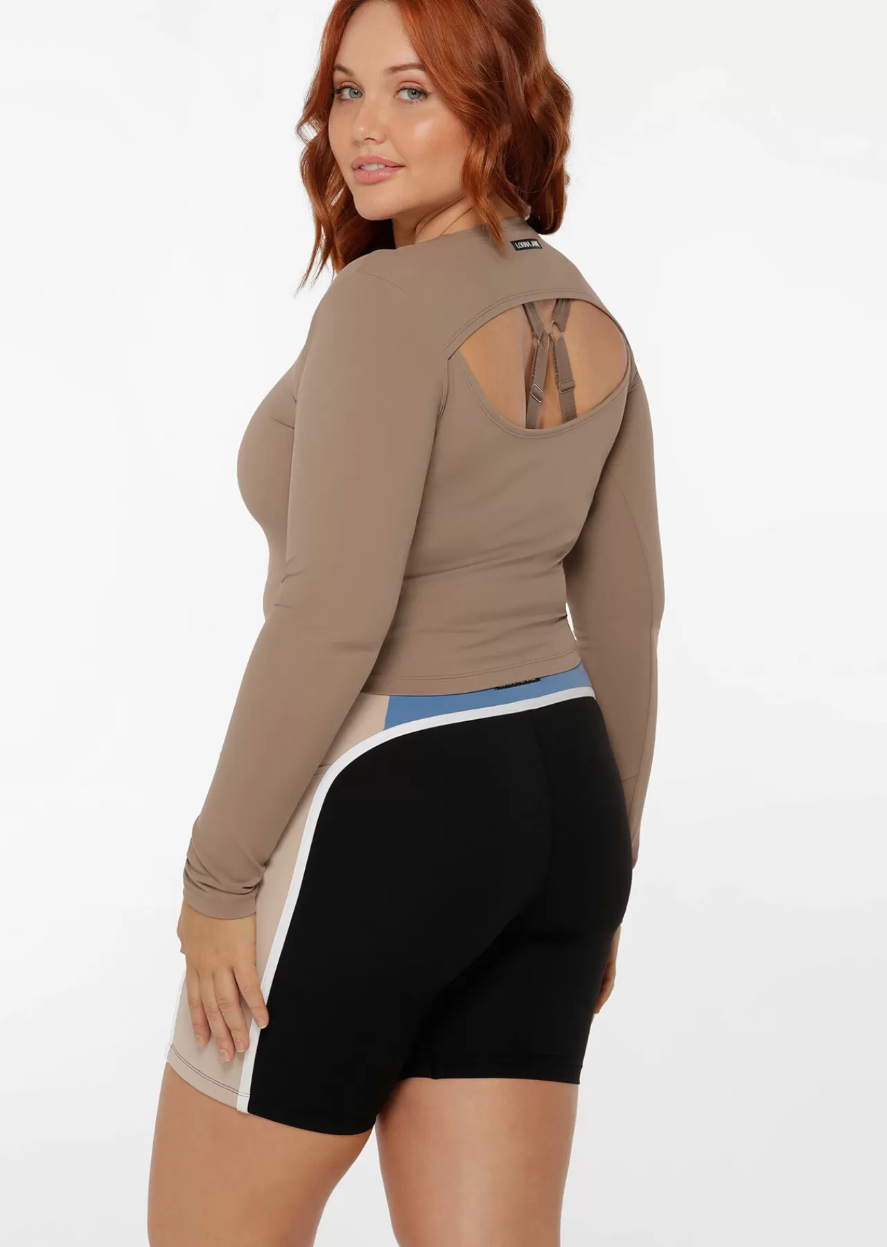 Women Lorna Jane Tops>Lifted Active Cropped Long Sleeve Top