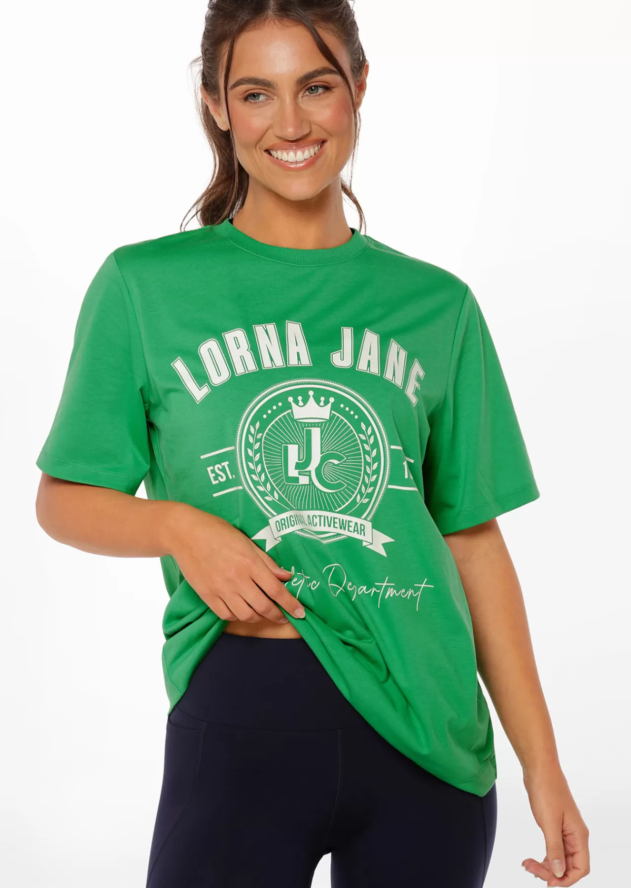 Women Lorna Jane Maternity>Lj College Relaxed Tee