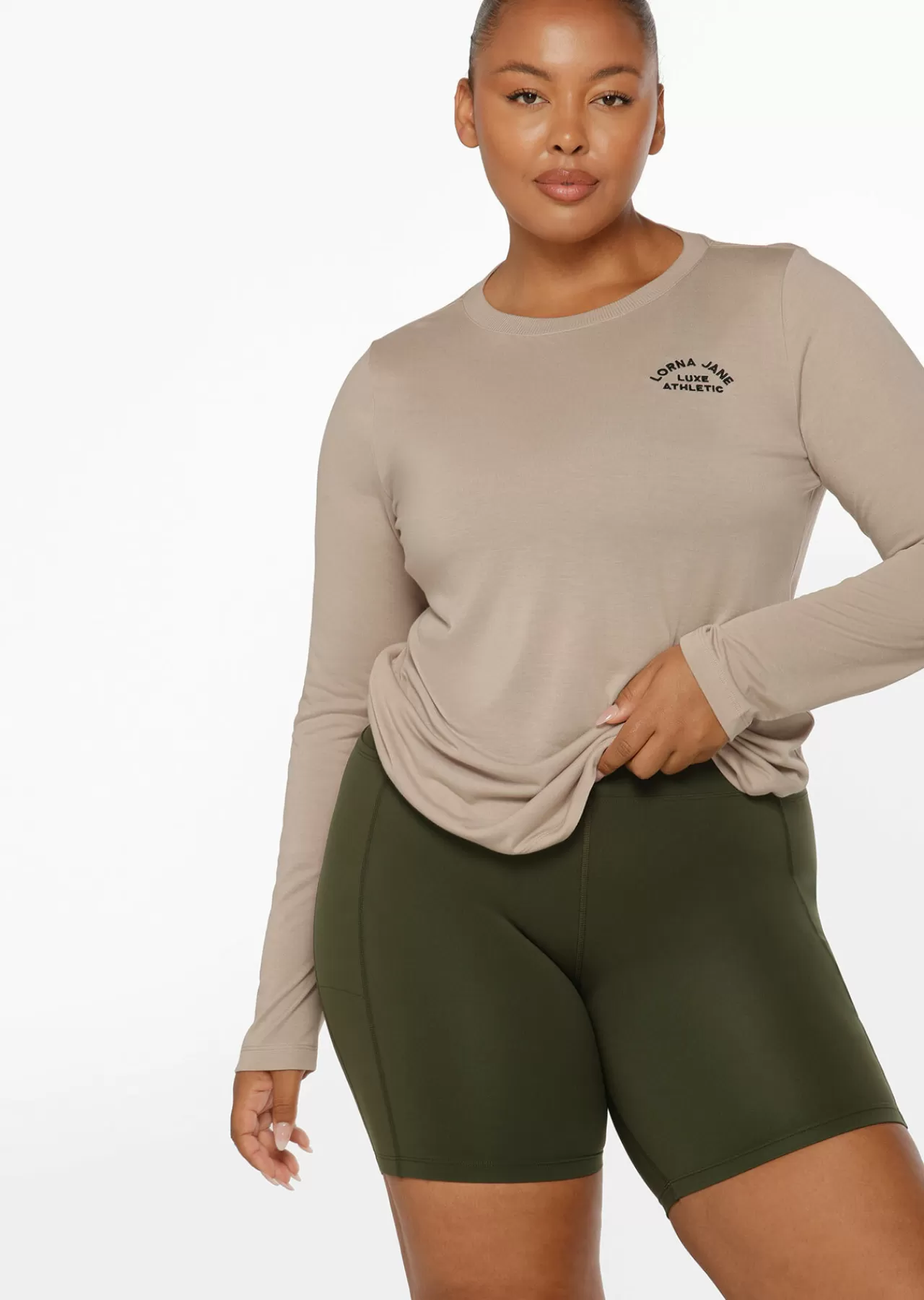 Women Lorna Jane Jackets, Hoodies And Sweats>Lotus Long Sleeve Top