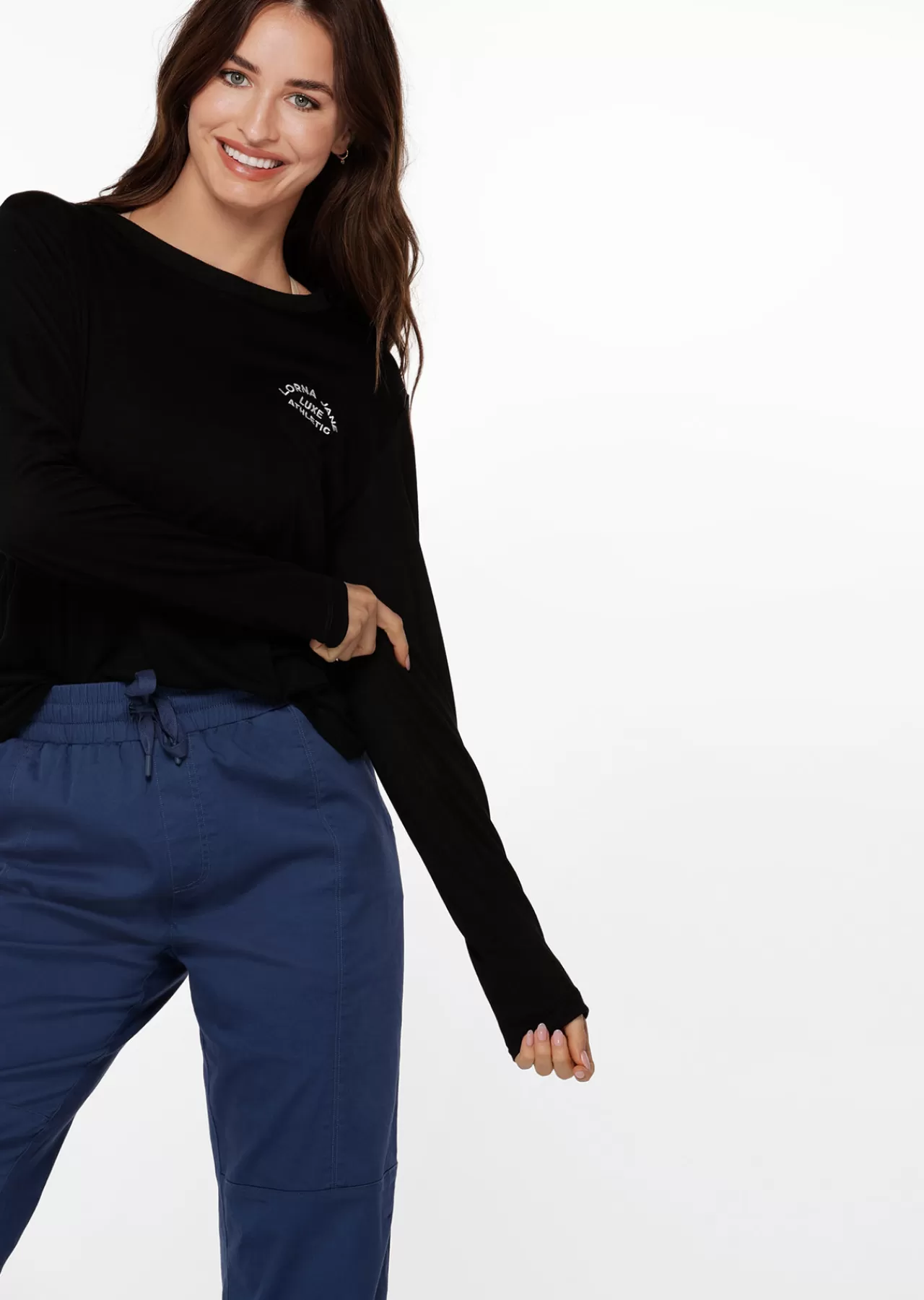 Women Lorna Jane Tops>Lotus Long Sleeve Top