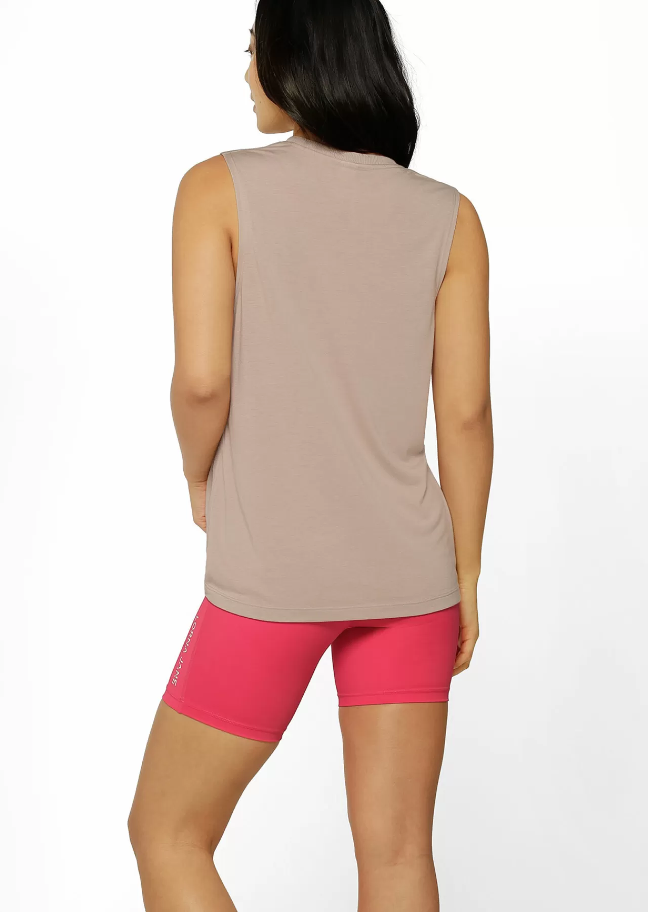 Women Lorna Jane Tanks>Lotus Muscle Tank
