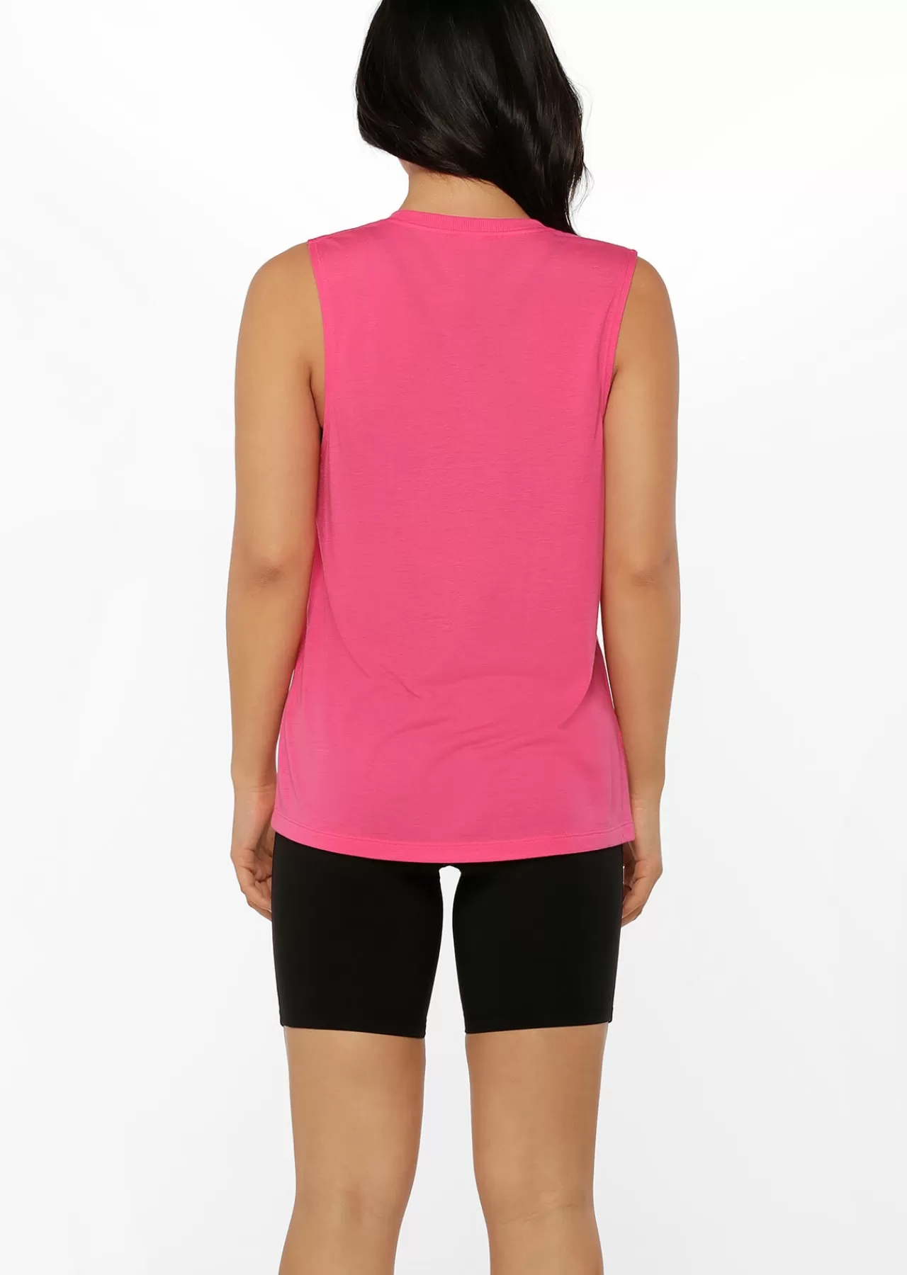 Women Lorna Jane Tanks>Lotus Muscle Tank