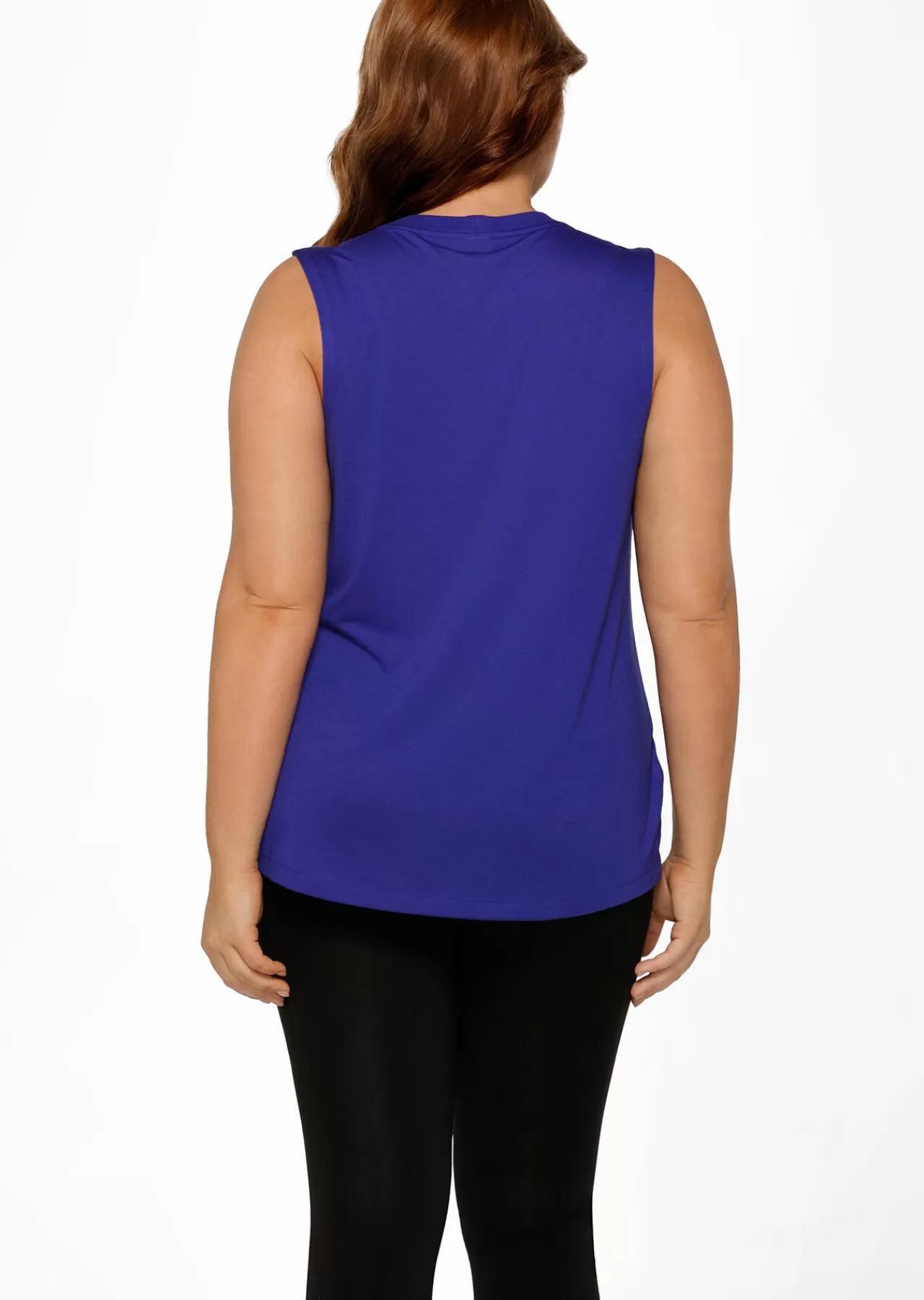 Women Lorna Jane Tanks>Lotus Muscle Tank