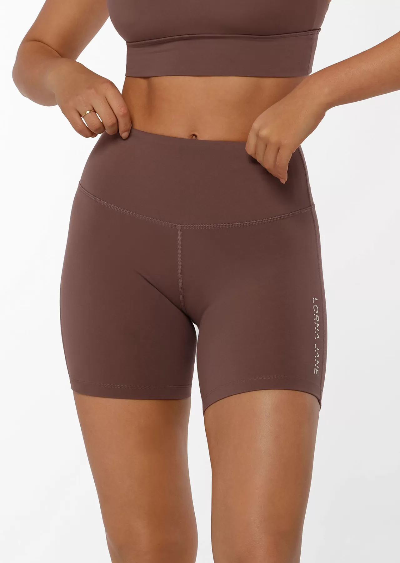 Women Lorna Jane Shorts>Lotus No Chafe 16Cm Bike Short