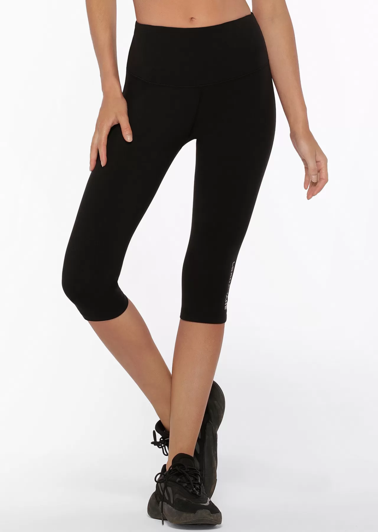 Women Lorna Jane Tights And Leggings>Lotus No Chafe 3/4 Leggings