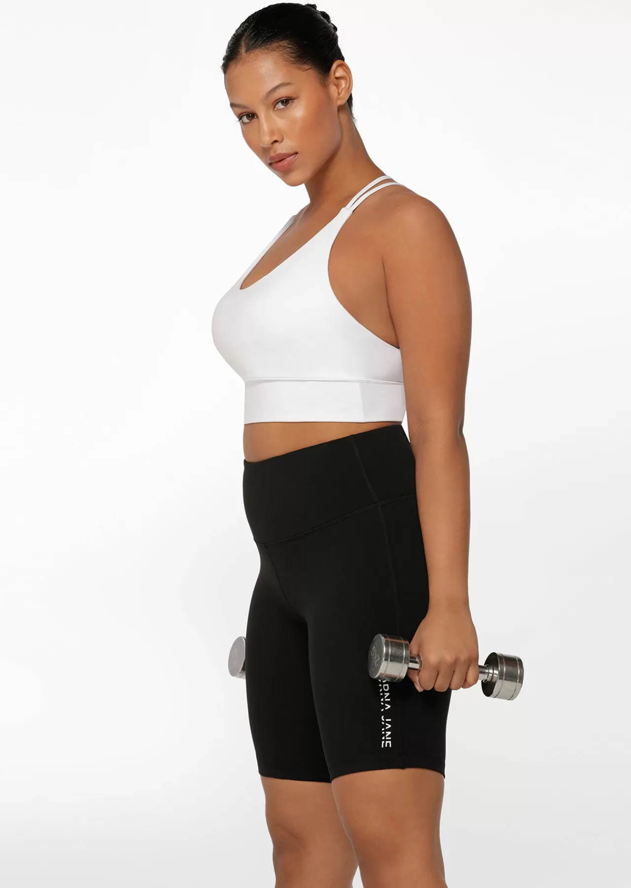 Women Lorna Jane Shorts>Lotus No Chafe 8.2" Bike Short