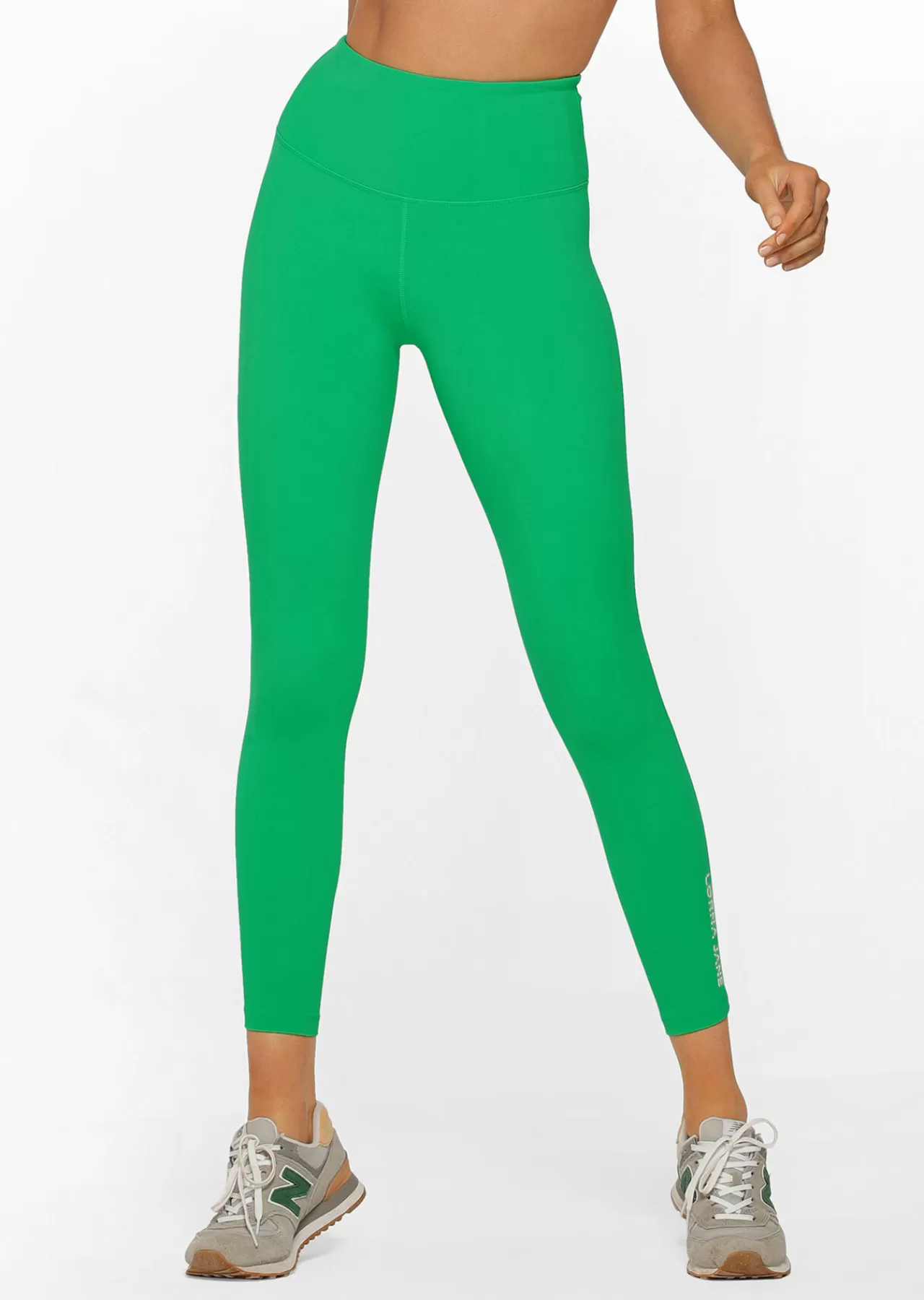 Women Lorna Jane Tights And Leggings>Lotus No Chafe Ankle Biter Leggings