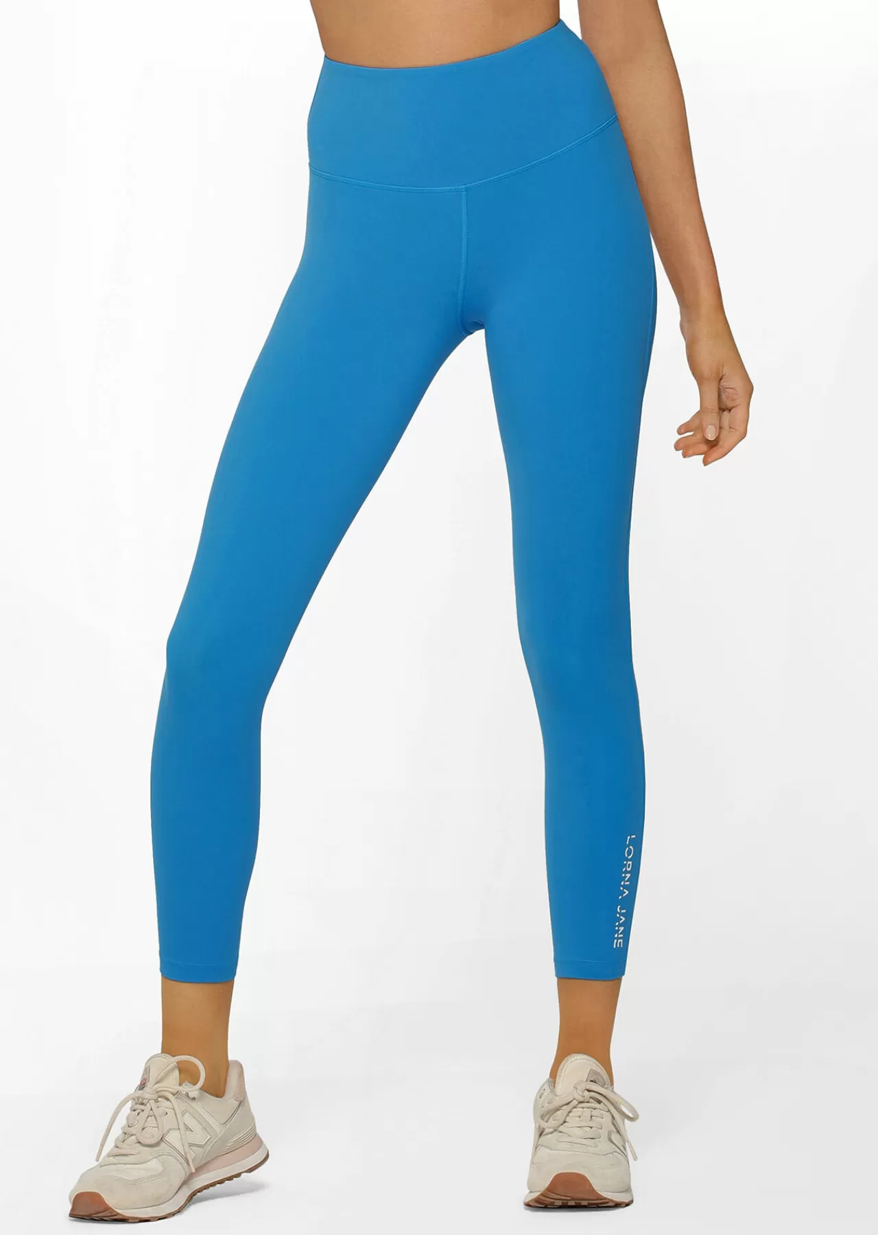 Women Lorna Jane Tights And Leggings>Lotus No Chafe Ankle Biter Leggings
