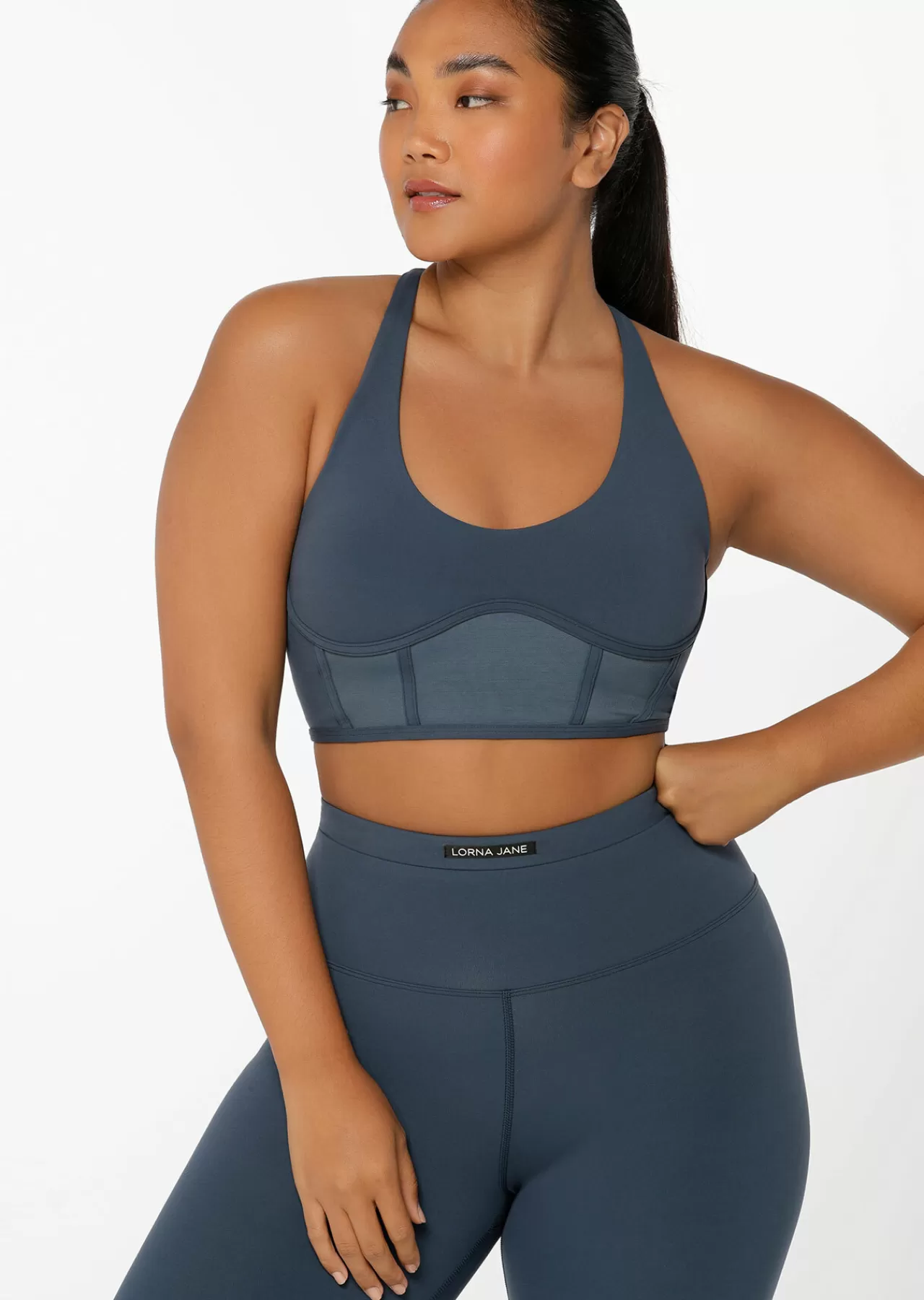 Women Lorna Jane Sports Bras>Mesh Longline Bra