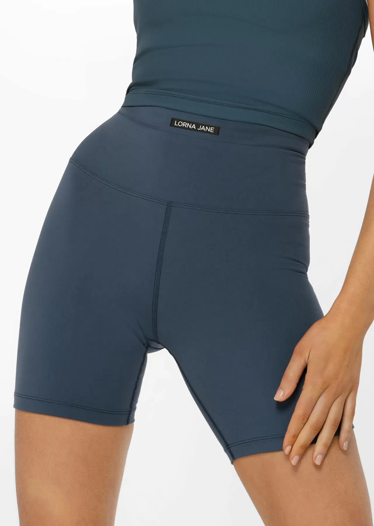 Women Lorna Jane Shorts>Mesh Phone Pocket Bike Short