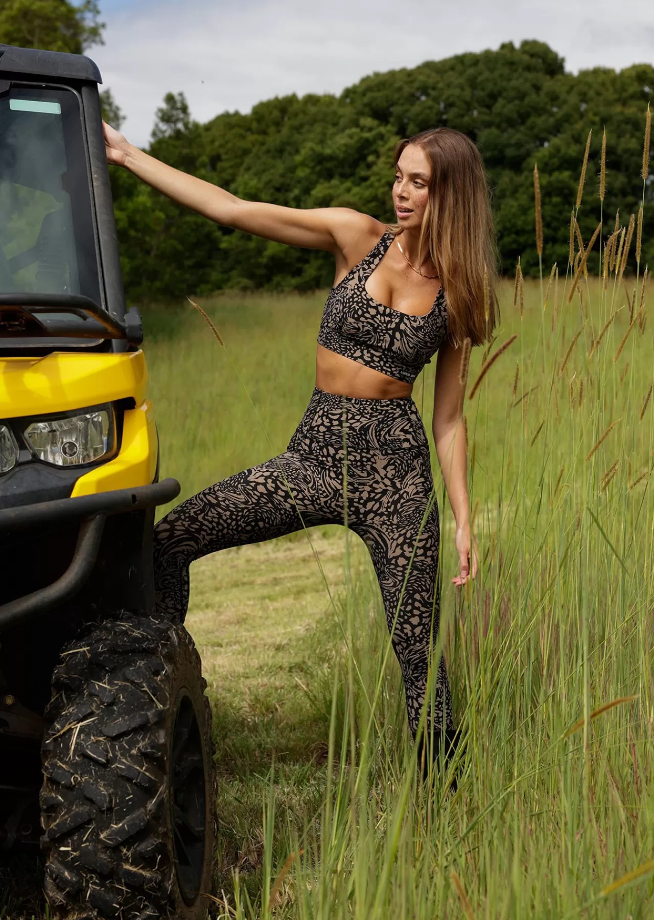 Women Lorna Jane Tights And Leggings>Oasis Hi-Fold No Ride Pocket Ankle Biter Leggings
