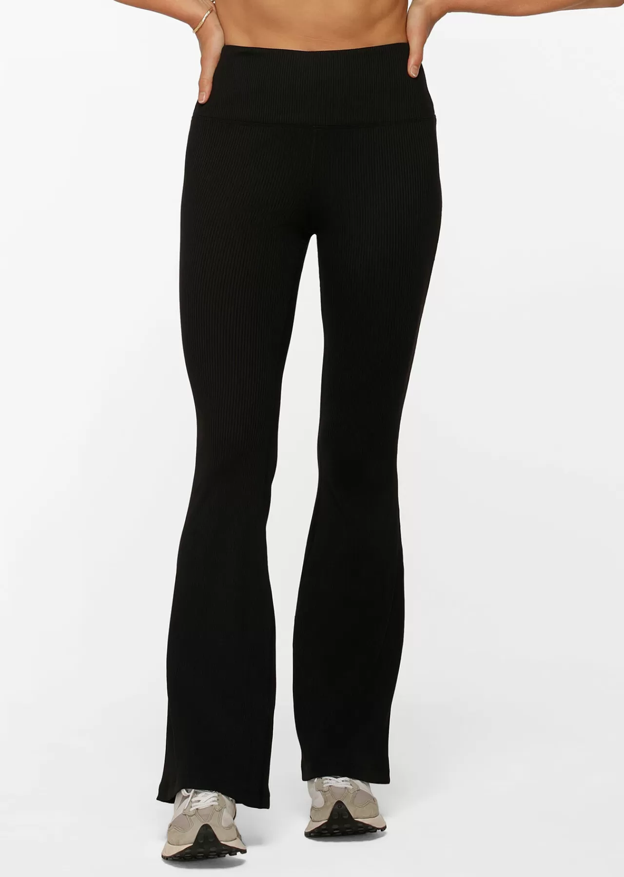 Women Lorna Jane Pants>Retro Ribbed Flares