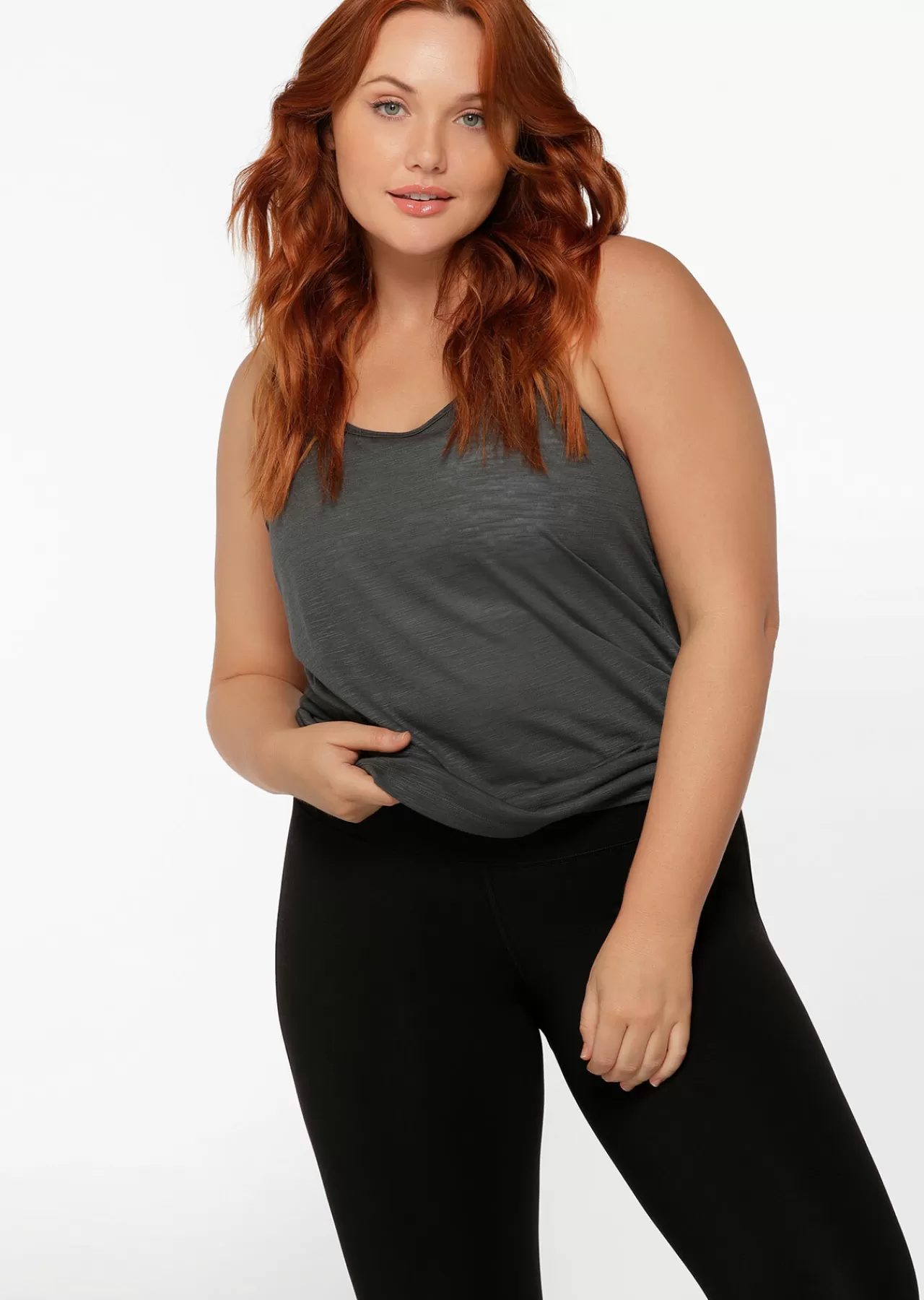 Women Lorna Jane Tanks>Slouchy Gym Tank