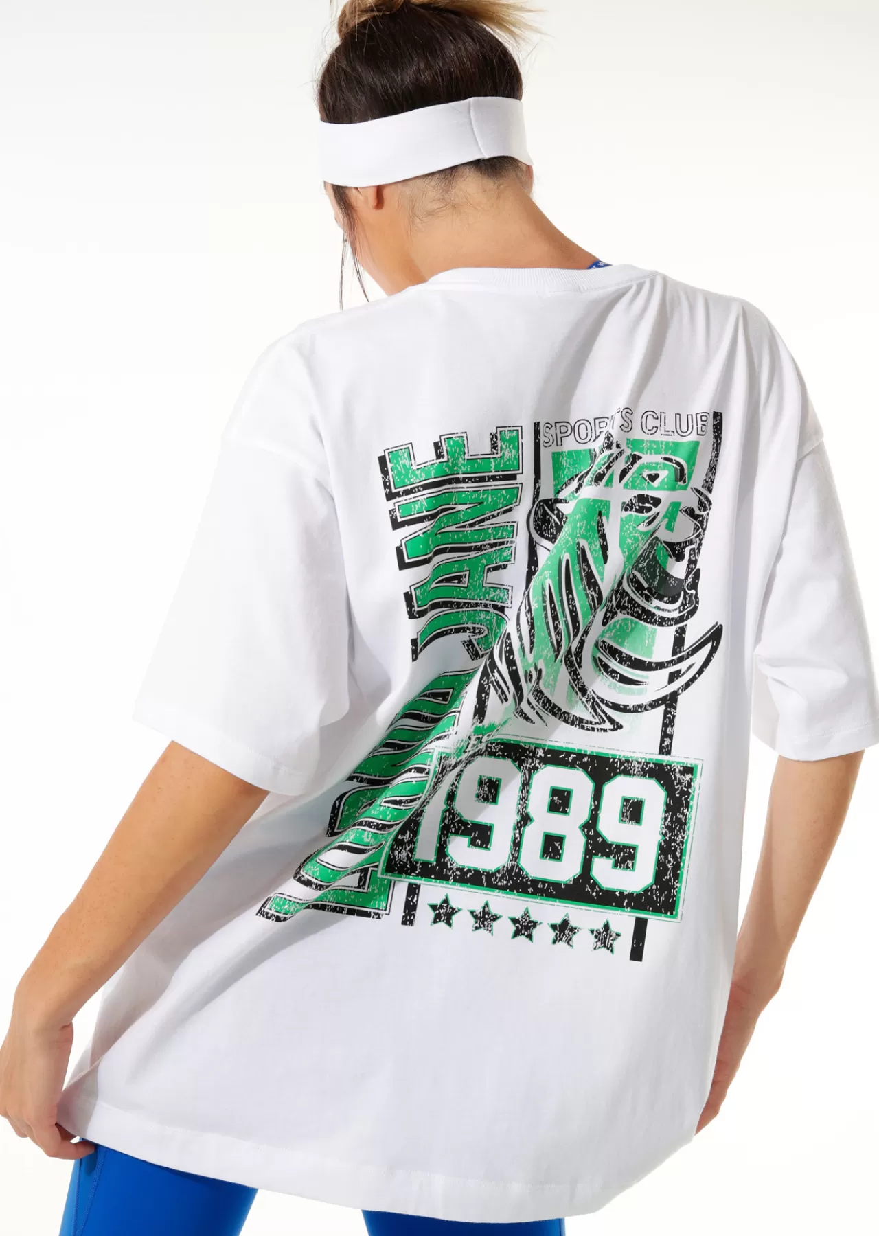 Women Lorna Jane Tops>Sports Club Boyfriend Tee