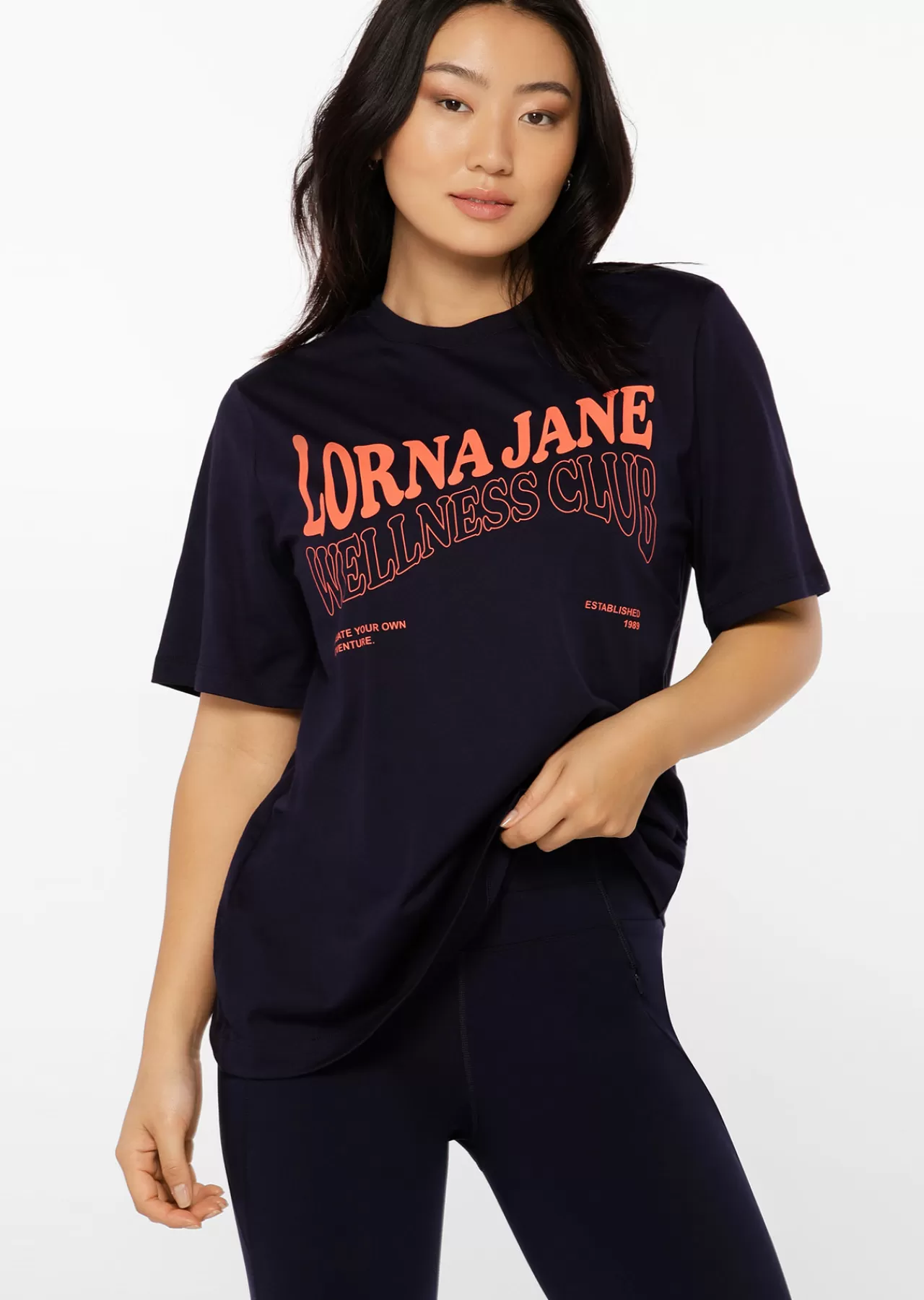 Women Lorna Jane Maternity>Wellness Club Transdry Relaxed Tee
